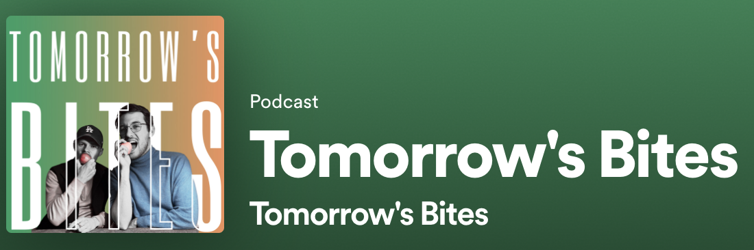 Tomorrow's Bites podcast